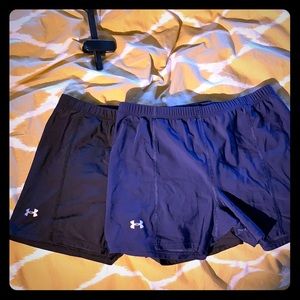 Under amour volleyball spandex shorts